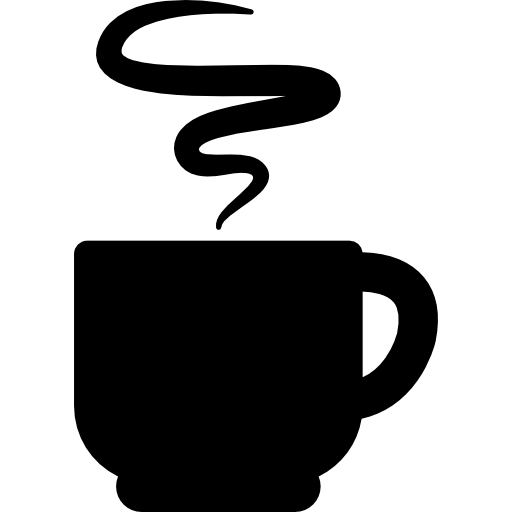 Icono taza de cafe